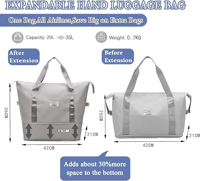 Mochila Expansible Multiusos Diseño Ergonómico y versátil
