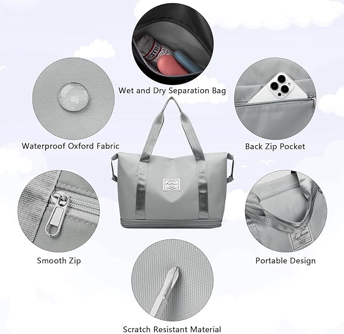 Mochila Expansible Multiusos Diseño Ergonómico y versátil
